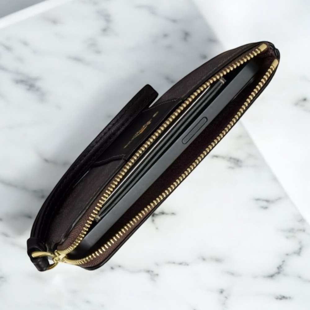 Coach Cosmic Corner Zip Wristlet - Picture 3 of 4